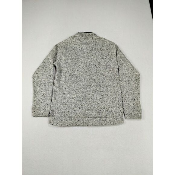 Eddie Bauer Radiator Fleece Mens Medium Gray Gorpcore Outdoors Snap Front Hiking - Picture 2 of 14